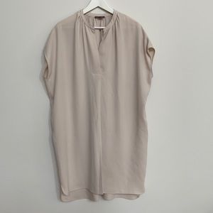 Elegant Cream Women's Dress